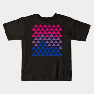 Bi Triangles Kids T-Shirt